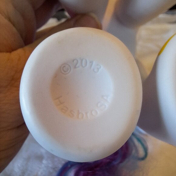 My Little Pony Hasbro 2013 Princess Celestia 8” MLP White Pony Colorful Mane - Picture 6 of 8